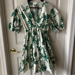 Love + Harmony Green Floral Dress